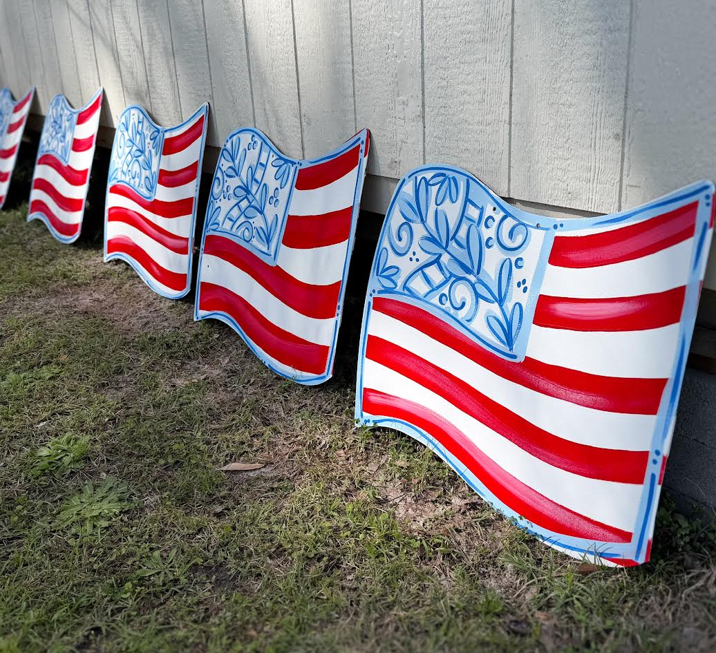 Chino American Flag