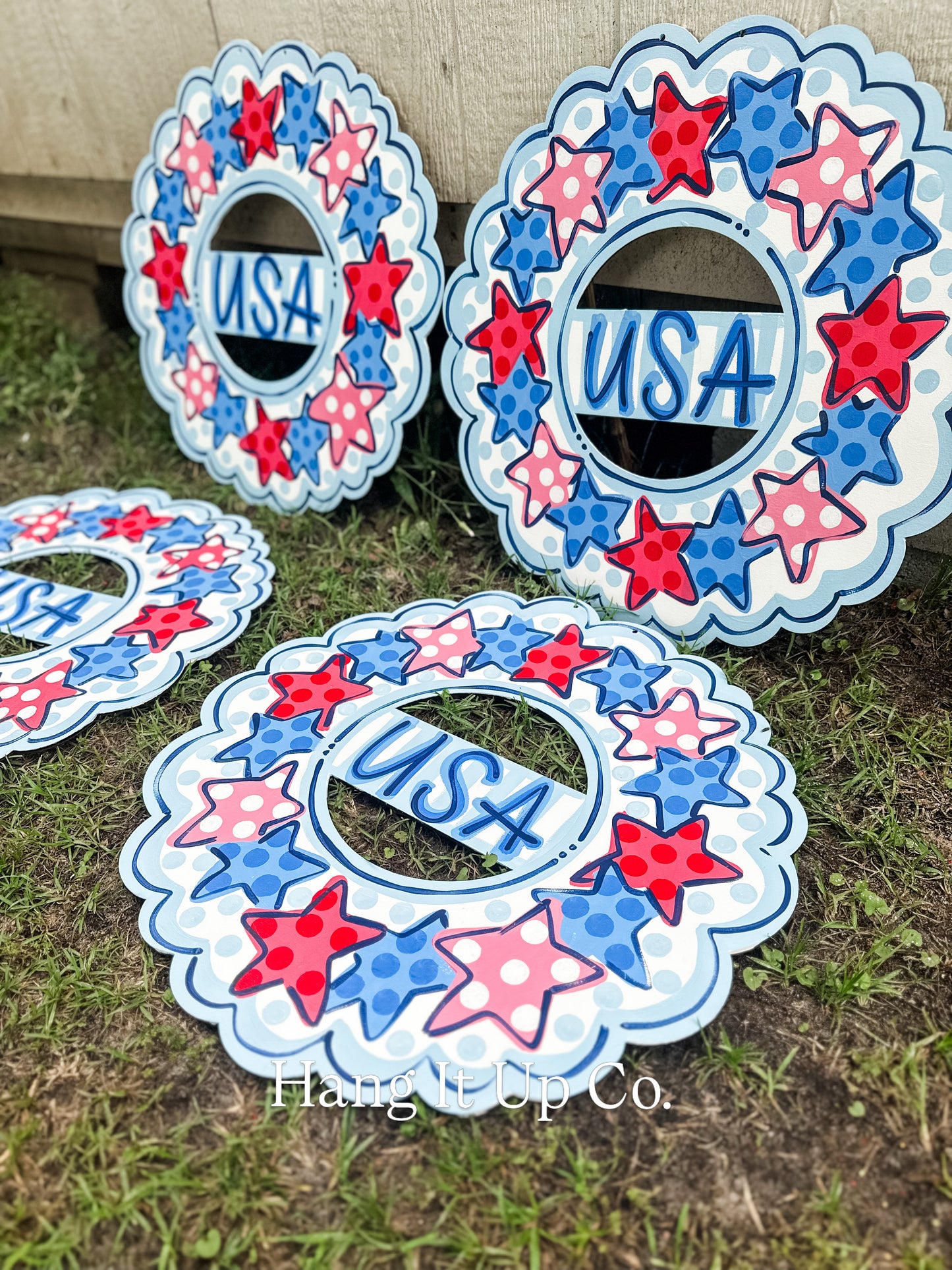 USA wreath