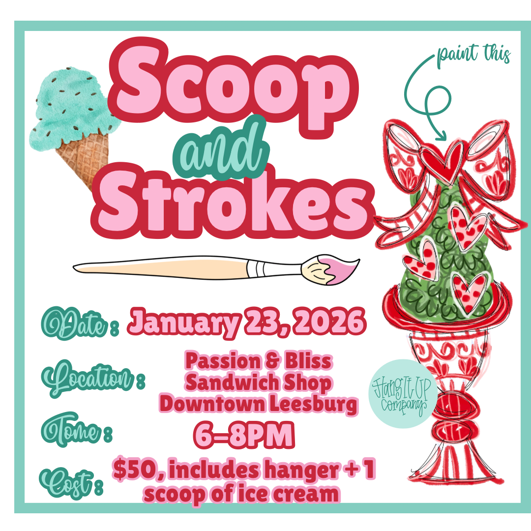 Scoop and Stroke January Paint Night