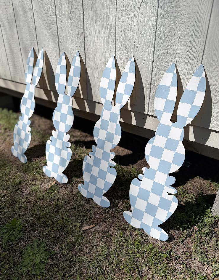 Checkered Bunny Stakes