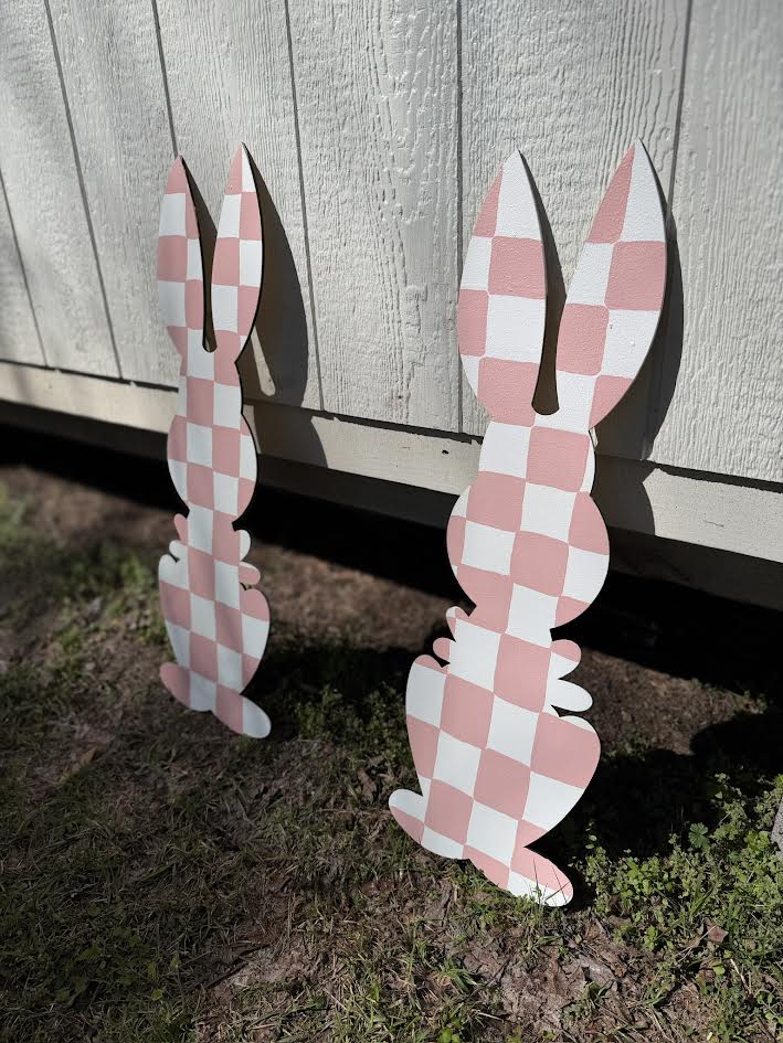 Checkered Bunny Stakes