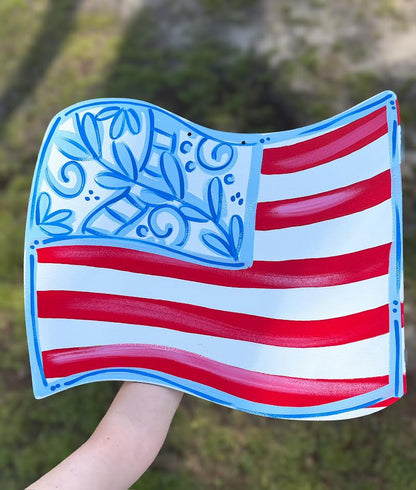 Chino American Flag