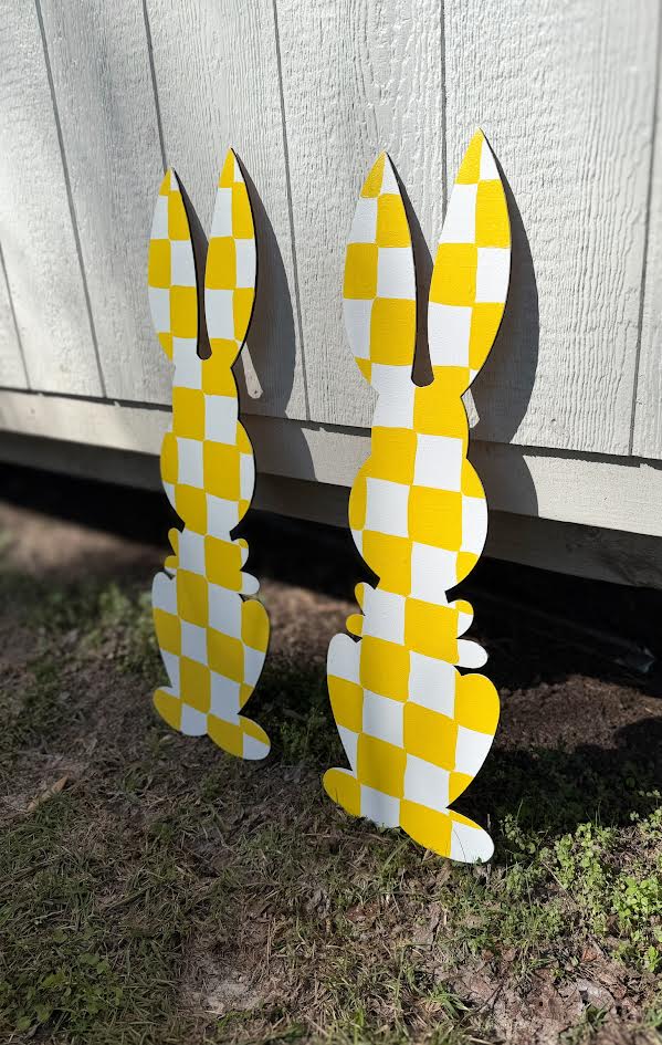 Checkered Bunny Stakes
