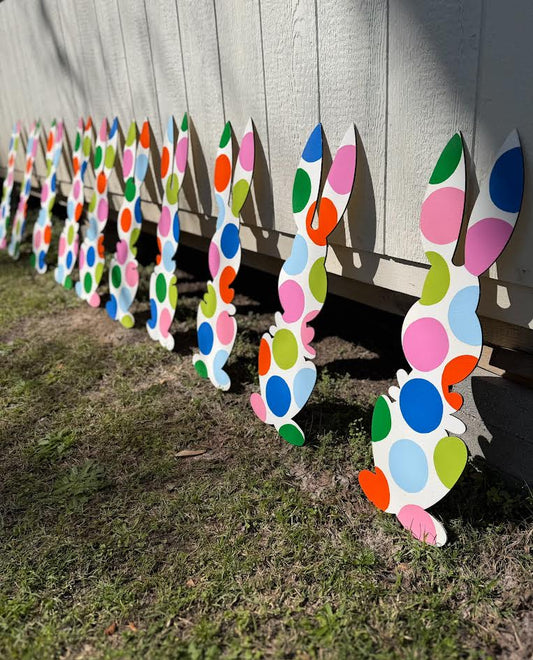 Polka Dot Bunny Stakes