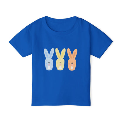 Boy Pastel Bunny Toddler T-Shirt for Spring Celebrations