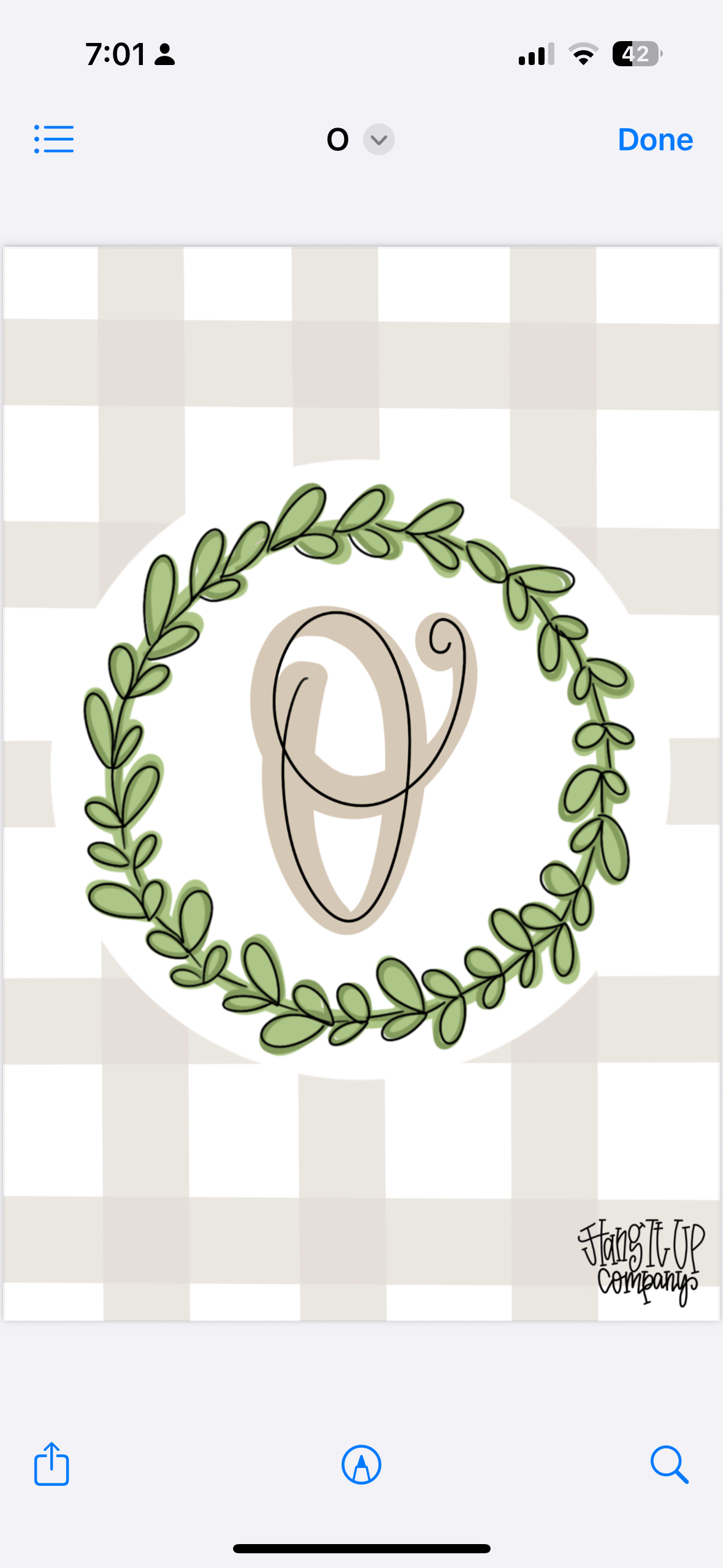 Plaid Garden Flag