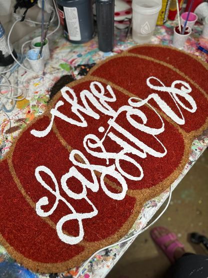 Painted Coir Mat