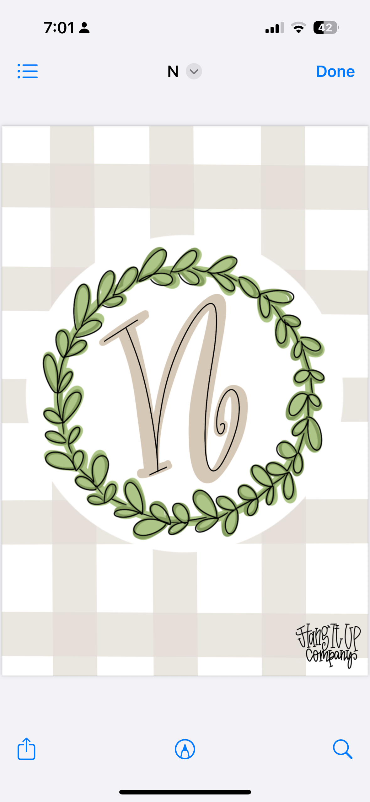 Plaid Garden Flag