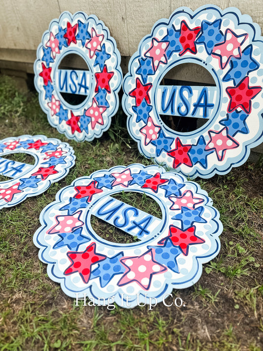 USA wreath