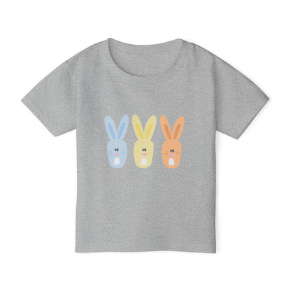 Boy Pastel Bunny Toddler T-Shirt for Spring Celebrations