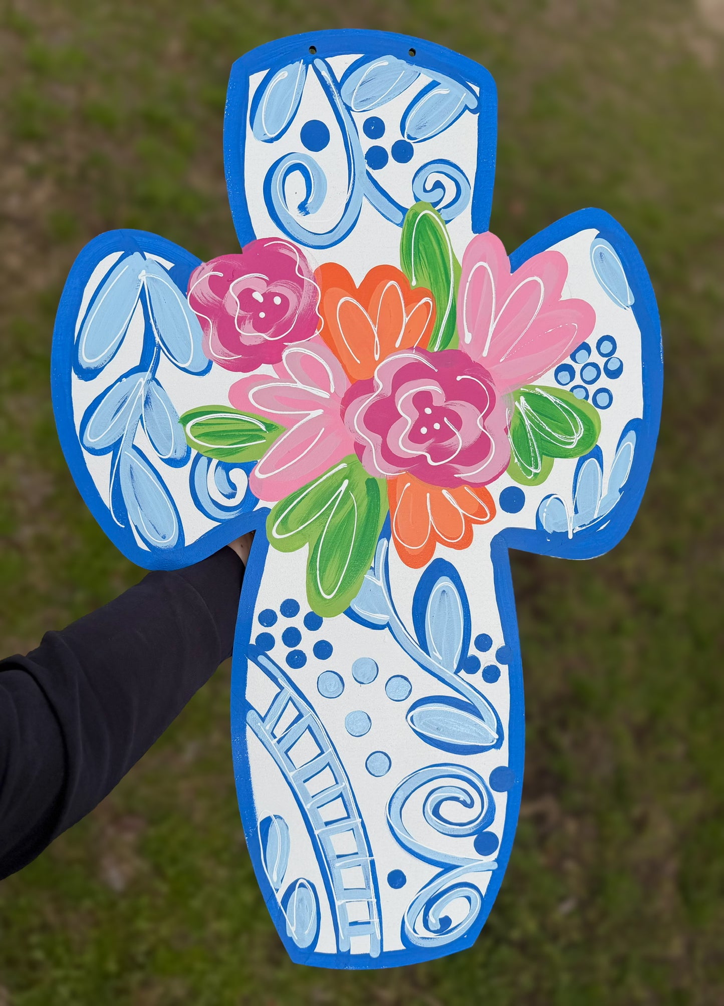 Floral Cross