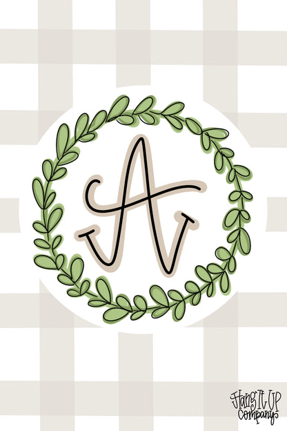 Plaid Garden Flag