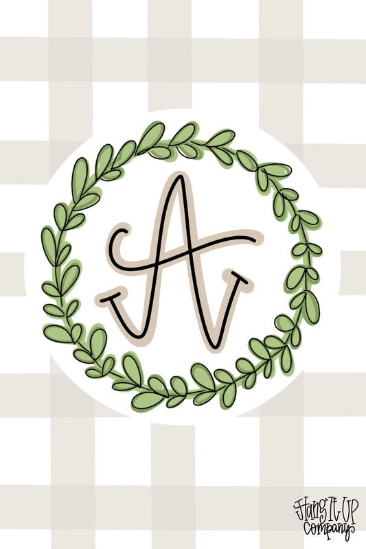 Plaid Garden Flag