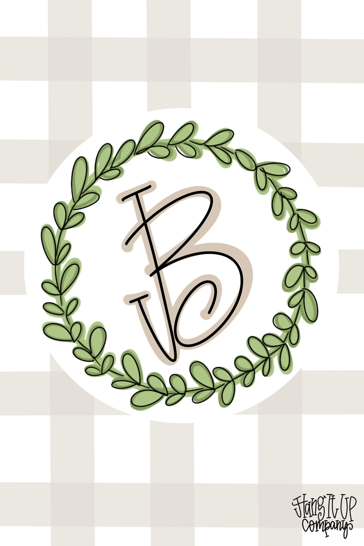 Plaid Garden Flag