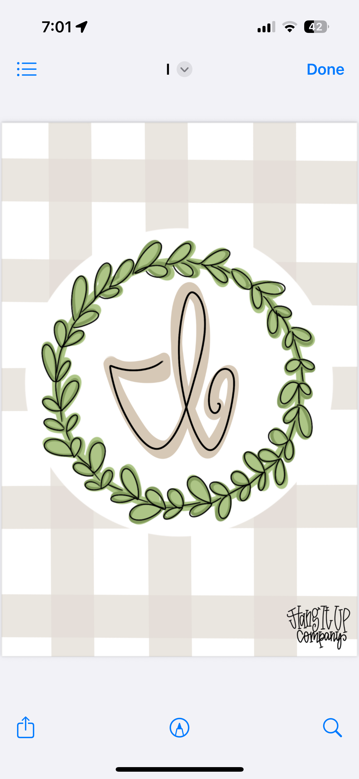 Plaid Garden Flag