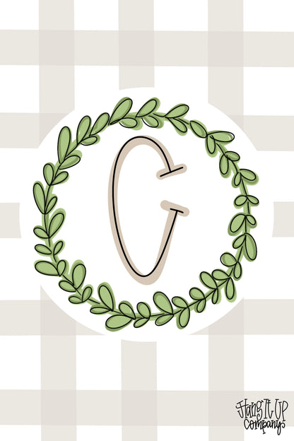 Plaid Garden Flag