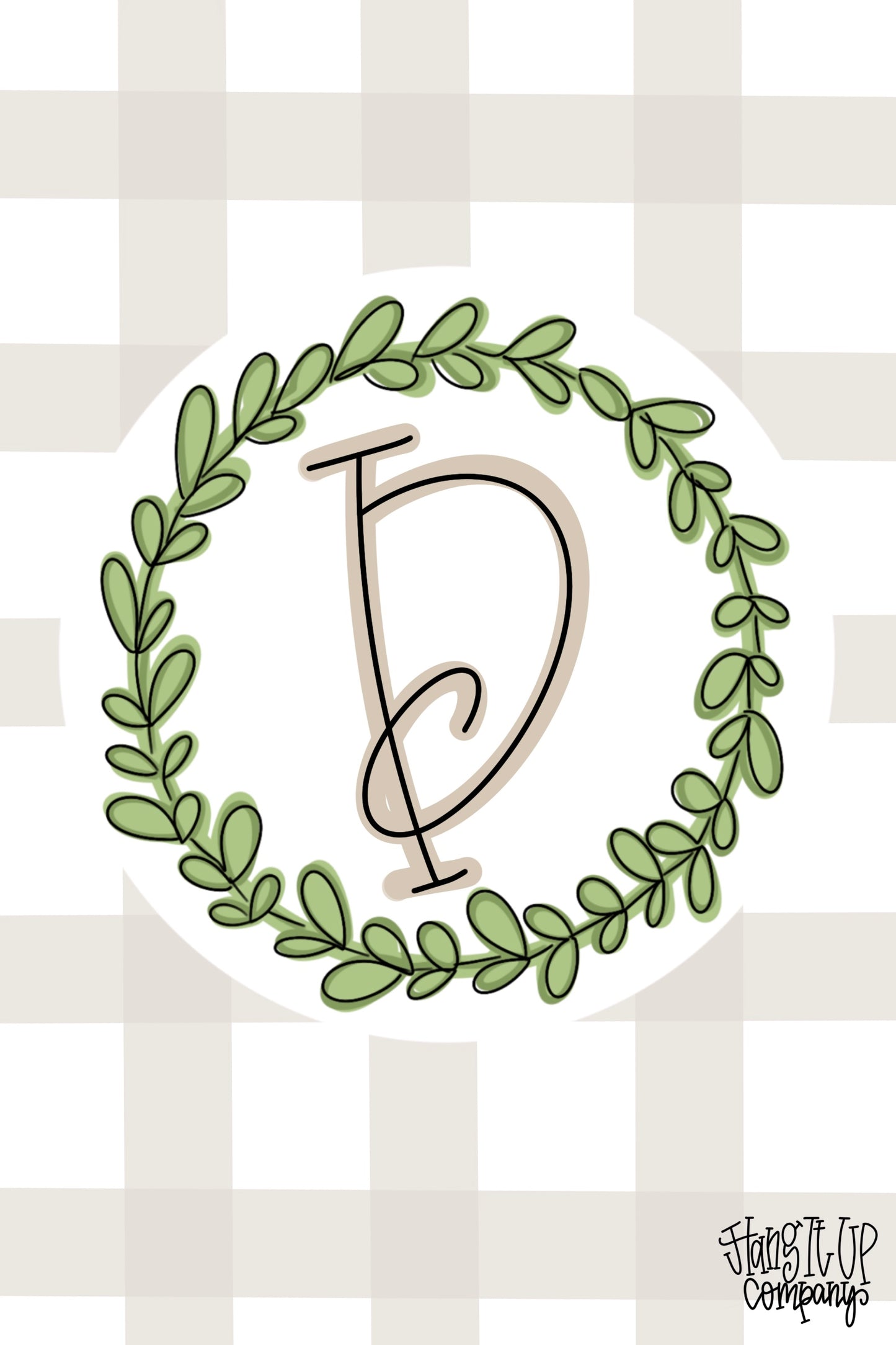 Plaid Garden Flag