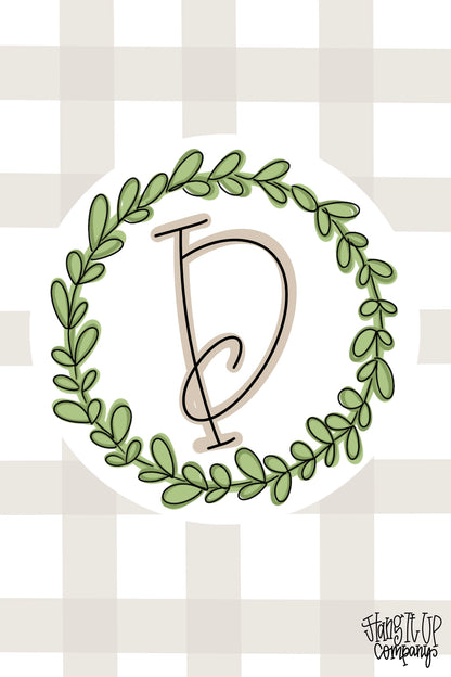 Plaid Garden Flag