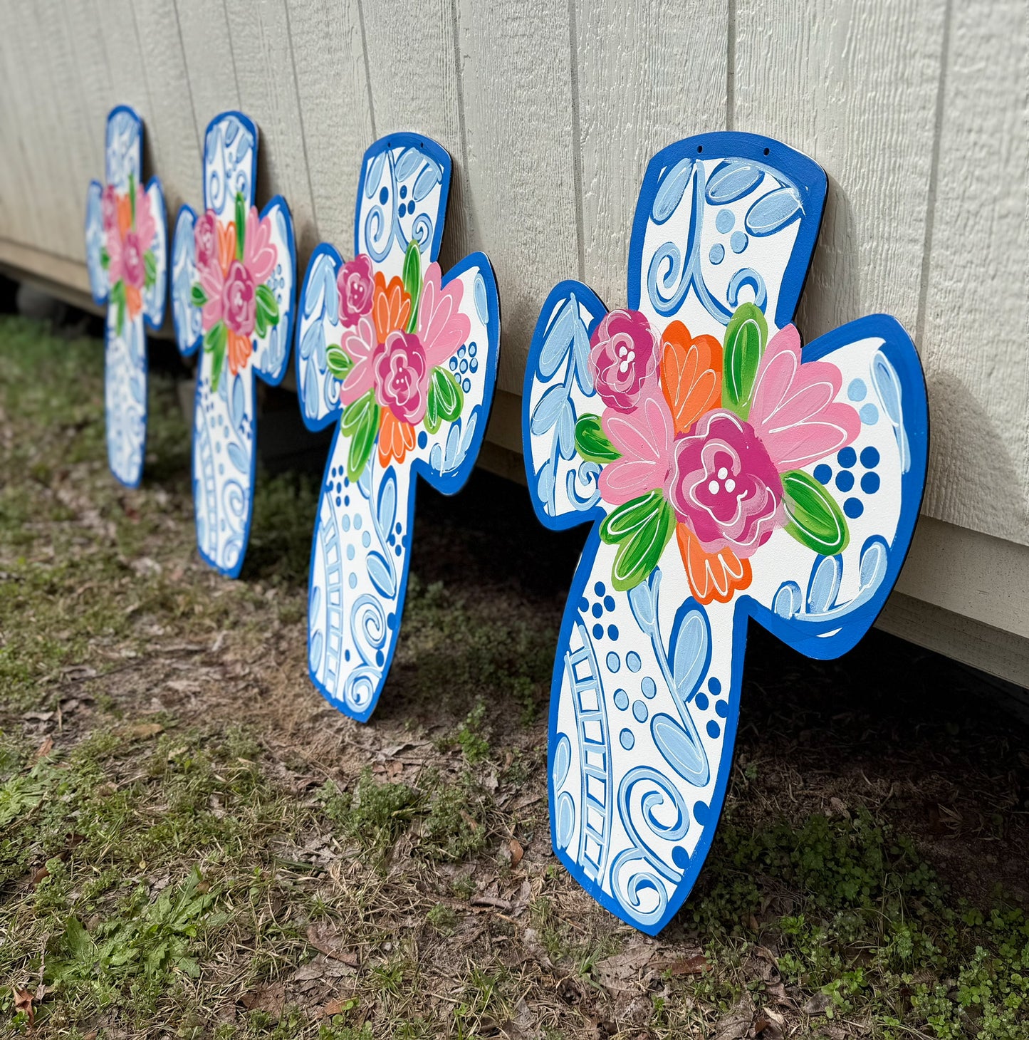Floral Cross