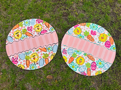 Personalized Spring Round