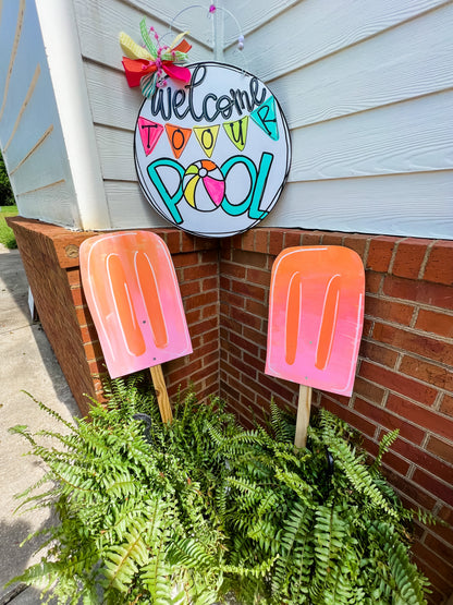Popsicle Yard Stakes