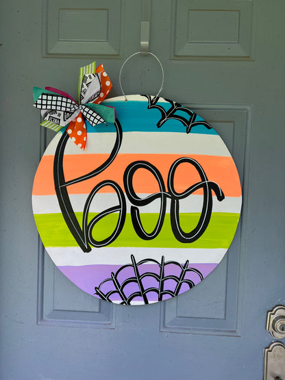 Color Block BOO