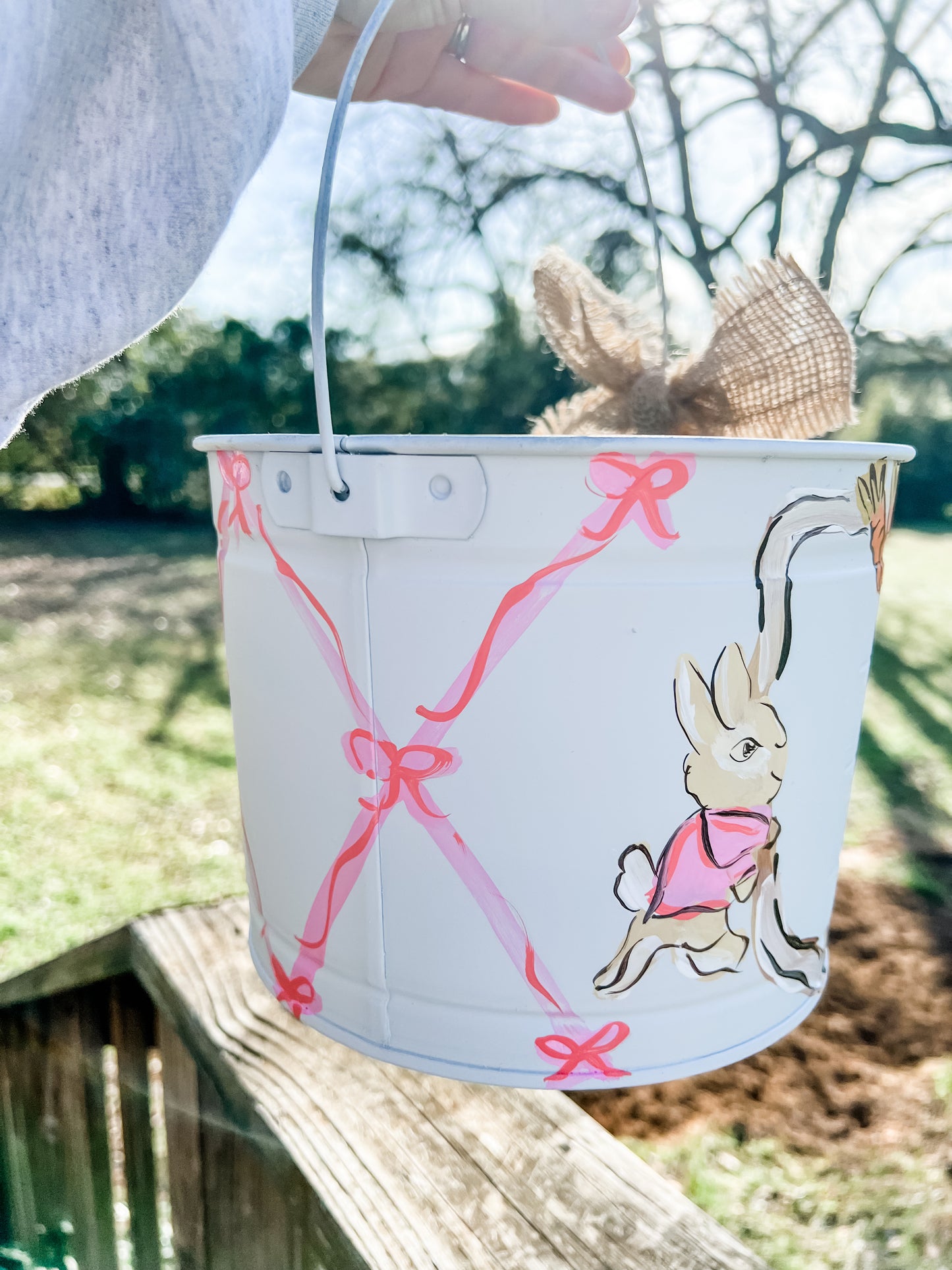 Peter Rabbit Easter Bucket